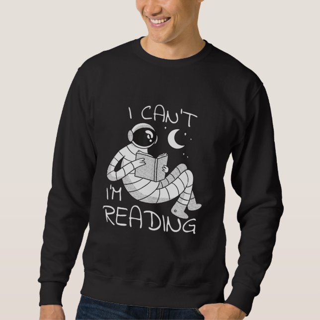 Sudadera Astronauta leyendo un libro (Anverso)