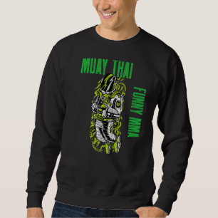 Sudadera Astronauta muay tailandés, Chill, Mma, Strike, Jiu
