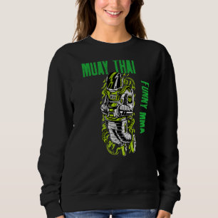 Sudadera Astronauta muay tailandés, Chill, Mma, Strike, Jiu