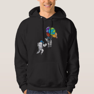Sudadera Astronauta Planeta Balón Exploración del Espacio U