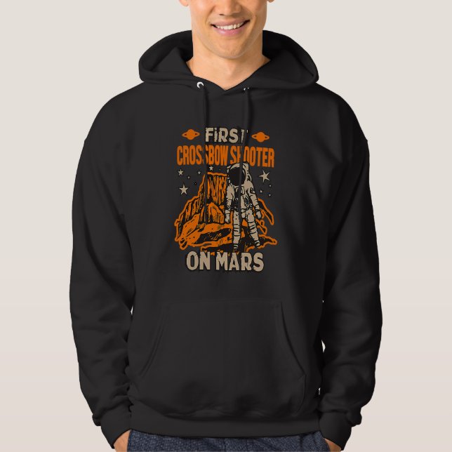 Sudadera Astronauta Tirador de Ballesta (Anverso)
