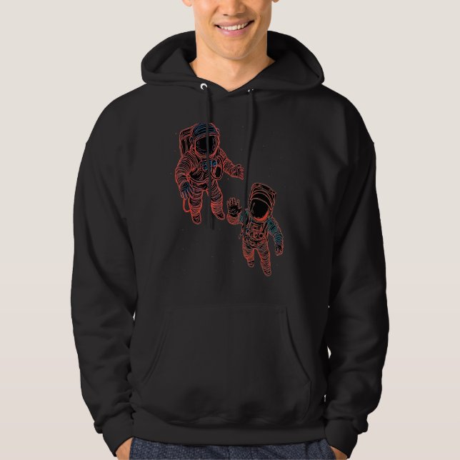Sudadera Astronautas de la raza espacial (Anverso)