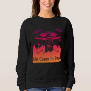 Sudadera Astronautas de OVNI Saucer son extranjeros 6