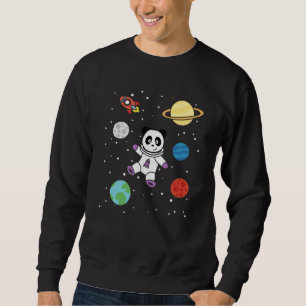 Sudadera Astronautas Pandas Planet Earth Space