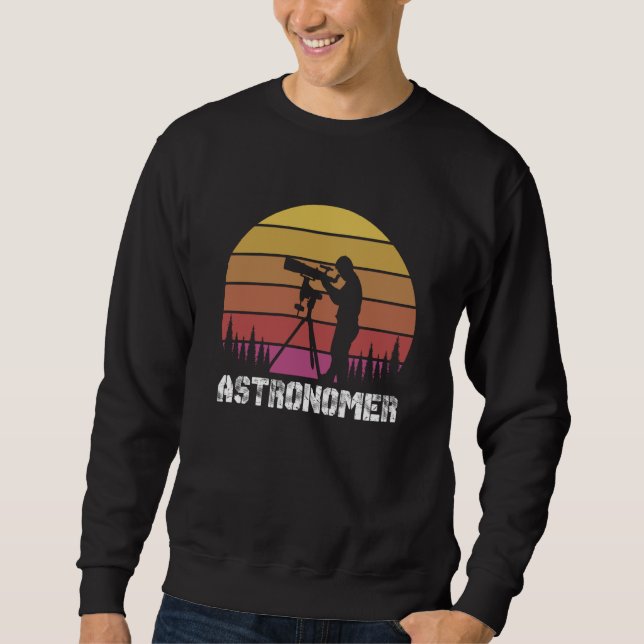 Sudadera Astronomer Telescope Astronomy Science Planets  1 (Anverso)