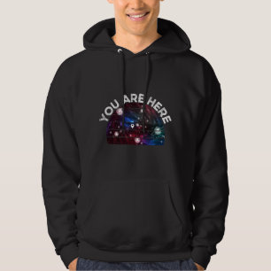 Sudadera Astronomía Amante Aquí Astronomía Moon Cosmos