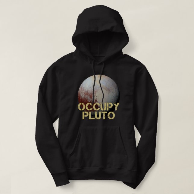 Sudadera Astronomía Astronómico Sistema Solar Lover Pluto P (Diseño del anverso)