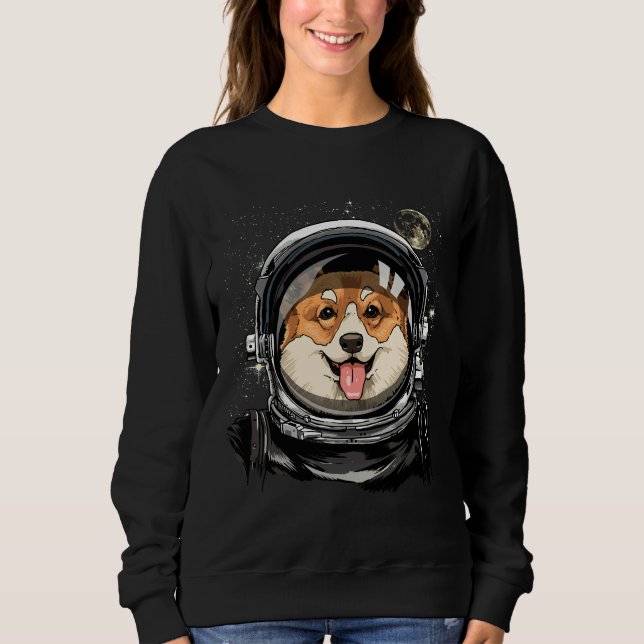 Sudadera Astronomía de exploración espacial del astronauta  (Anverso)