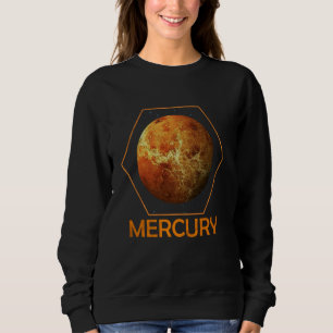 Sudadera Astronomía del sistema solar del planeta de mercur