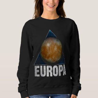 Sudadera Astronomía del sistema solar planetario Europa Moo