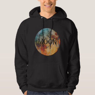 Sudadera Astronomía Lover Moon Lettering Moon Mystical Full