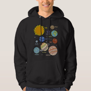Sudadera Astronomía Lover Planetas Universo Ciencia Astrono