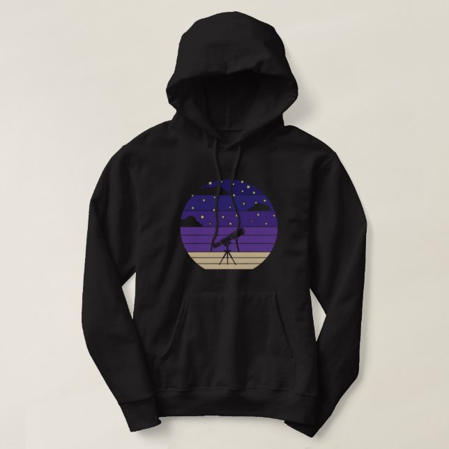 Sudadera Astronomía Lover Retro Astrofotógrafo Cosmologis (Diseño del anverso)