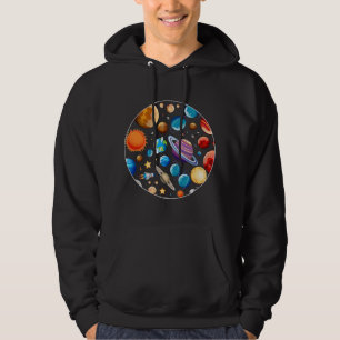 Sudadera Astronomía Planetas Lover Astronomía Universo Exte