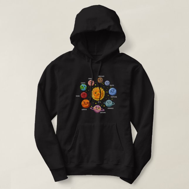 Sudadera Astronomy Lover Planet Sun space Astronomy Astrono (Diseño del anverso)
