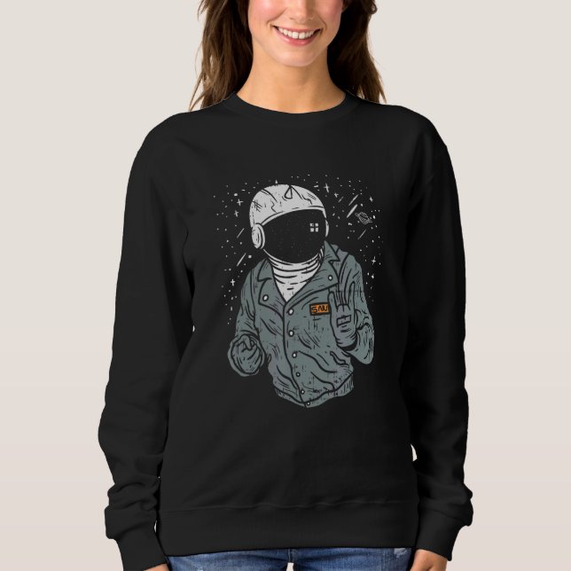 Sudadera Astropunk Punk astronauta Punk espacial Astropunk (Anverso)
