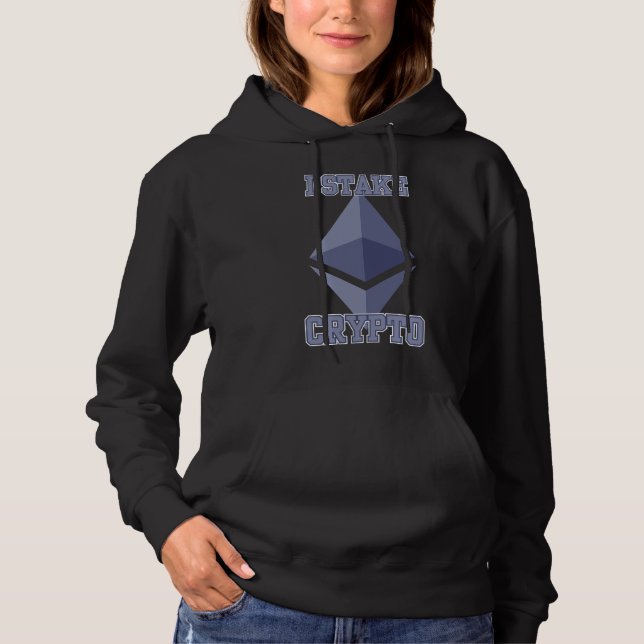 Sudadera Asumo El Ataque Del Validador De Crypto Ethereum L (Anverso)