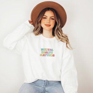 Sudadera Asuntos de salud mental | Cita Koni Peach Candy