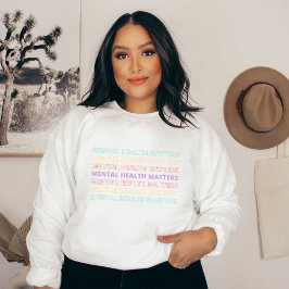 Sudadera Asuntos de salud mental | Cita Sans VII Peach Cand
