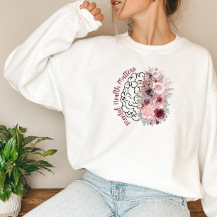 Sudadera Asuntos de salud mental   Lado de la mente de las 
