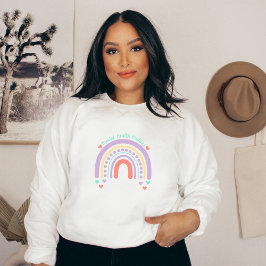 Sudadera Asuntos de salud mental | Vela arcoiris