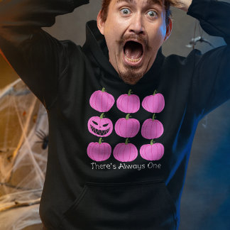 Sudadera Asustado Jack-O'-Lantern con la azofia de las cala