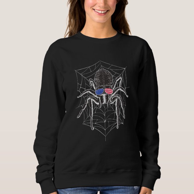 SUDADERA ASUSTAMIENTO DE TARANTULA SPIDER ESTADOUNIDENSE (Anverso)