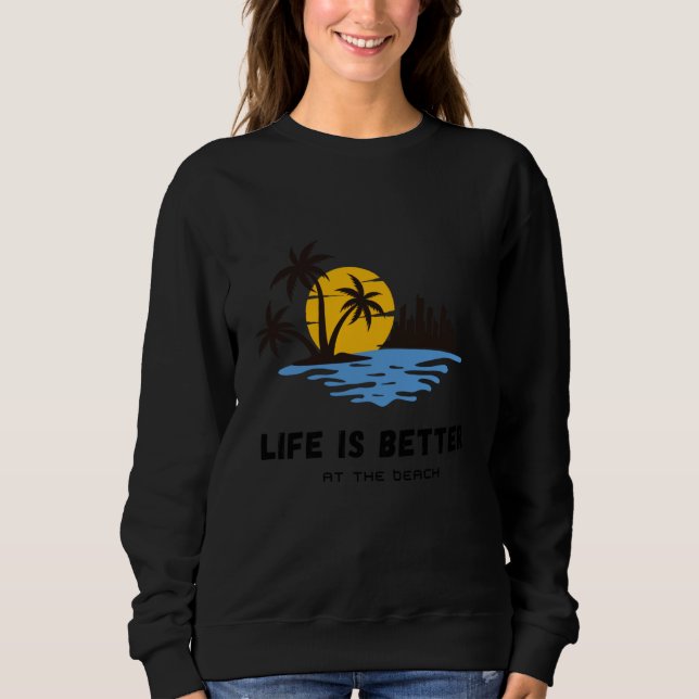 Sudadera At The Beach (Anverso)