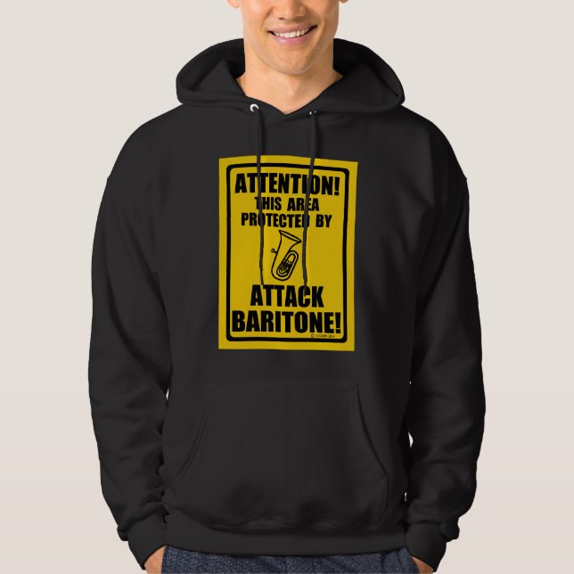 Sudadera Atacar a Baritone Hoodie (Anverso)