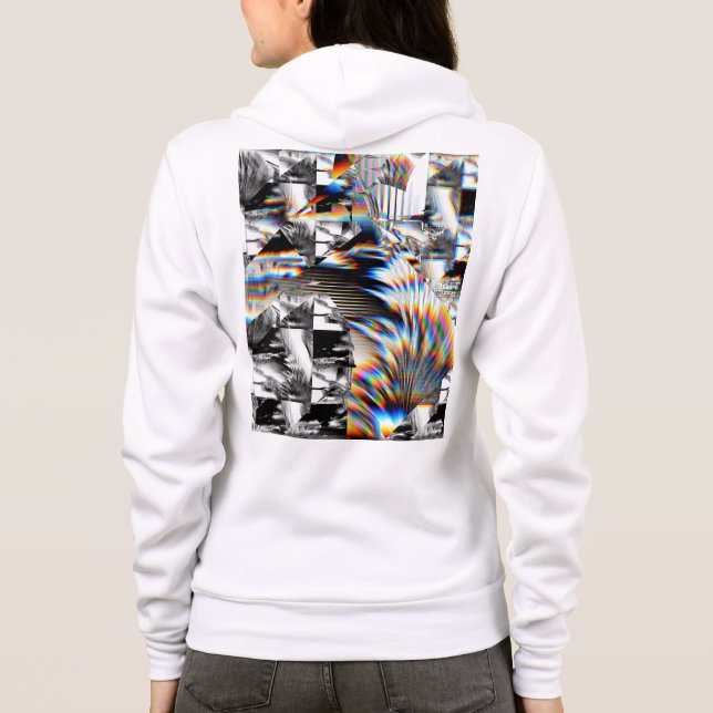 Sudadera Ataque con arco iris (Reverso)