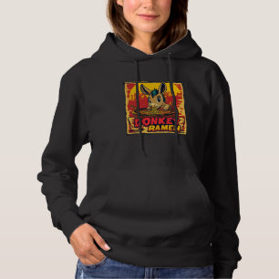 Sudadera Atardecer Arte Japonés Amante De Fideos Burro Cute