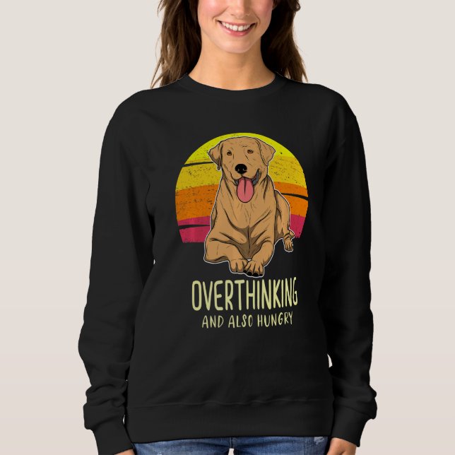 Sudadera Atardecer de perro recuperador de labrador 19 (Anverso)