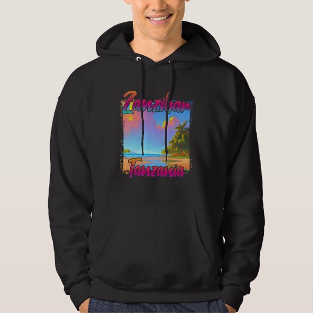 Sudadera Atardecer en Zanzíbar (Anverso)