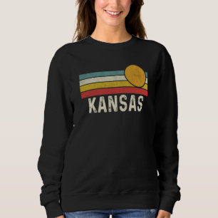 Sudadera Atardecer vintage de los 80 Estilo retro de verano