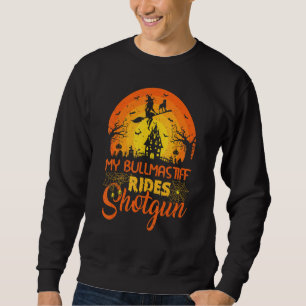 Sudadera Atardecer Vintage Mi Perro Bullmastiff Va De Copil