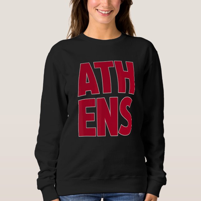 Sudadera Atenas Georgia Estado de origen 3 (Anverso)