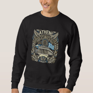 Sudadera Atenas, Grecia Acrópolis del Partenón, mitología g