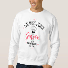 Sudadera Atención cocinero a la señal