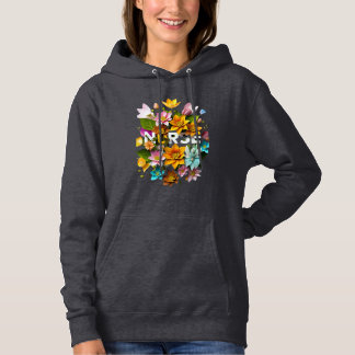 Sudadera Atención de salud floreciente - Tributo floral a e