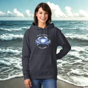 Sudadera Aterrizar con el cangrejo azul