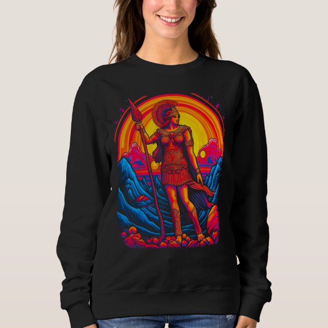 Sudadera Athena Greek Mythology Goddess (Anverso)