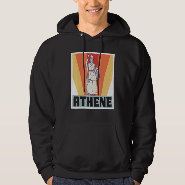 Sudadera Athene Greece God Greek Mythology Ancient Greece (Anverso)
