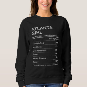 Sudadera Atlanta Chica Funny Georgia Hometown