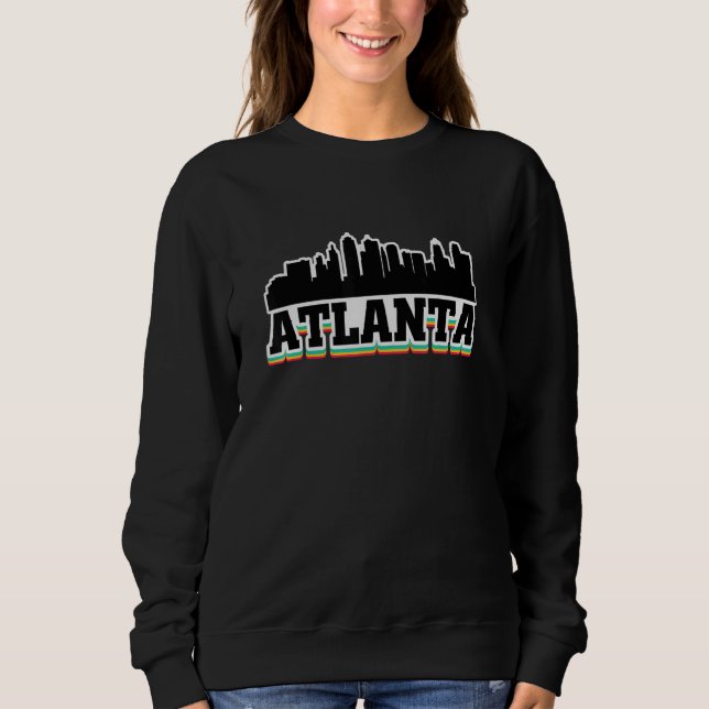 Sudadera Atlanta Georgia Ga City Souvenir Mens Womens Graph (Anverso)