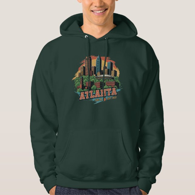 Sudadera Atlanta Georgia T-Shirt | Orgullo de Ciudad del Su (Anverso)