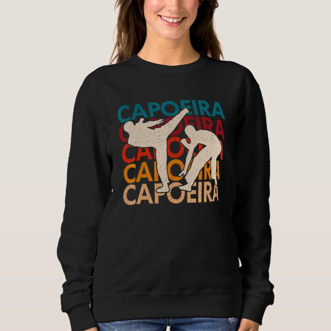 Sudadera Atleta de entrenamiento marcial de bailarín Capoei (Anverso)