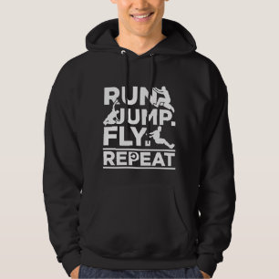 Sudadera Atleta en ejecución saltando Freerunner Run Jump 