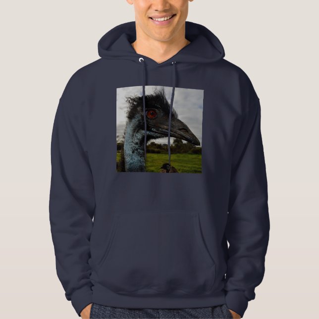 Sudadera Atracción De Aussie Emu, (Anverso)
