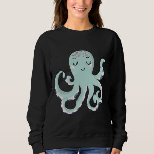Sudadera Atractivo Opulpo de vida oceánica de peces oceánic