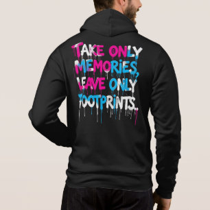 Sudadera Atrapa Vuelos No Sentimientos Cita de Grafiti de A